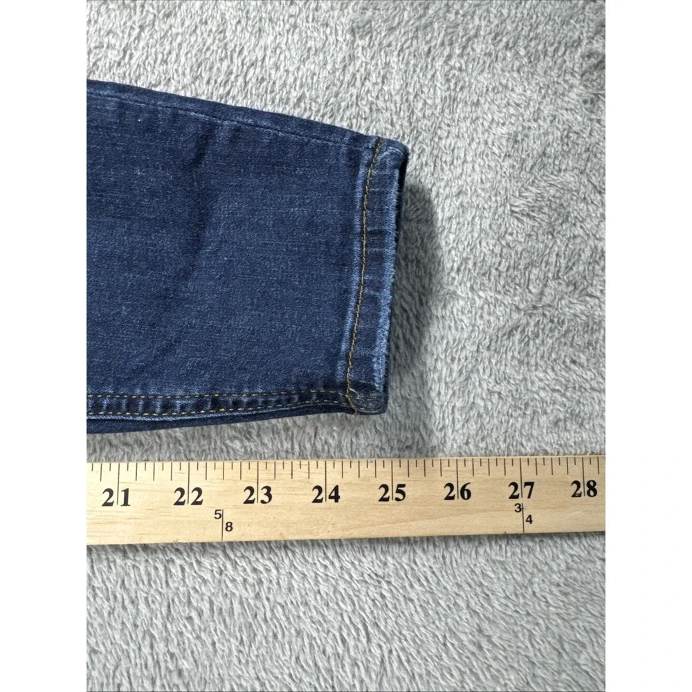 Free People Women's Distressed Knee‎ Denim Skinny Jeans Medium Wash Size W 27R